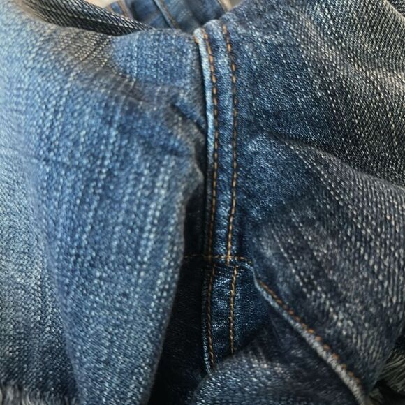 Current/Elliott | Vintage Straight Cut-Off Shorts In Civilian | 30 - Picture 9 of 9